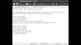 jump instructions and lookup table in 8051