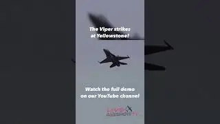 Rebel & the Viper Demo Team tearin’it up the Yellowstone Airshow!