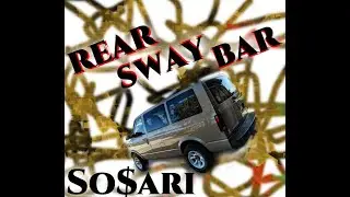 Safari Van named So$ari  - REAR STABILIZER (SWAY) BAR