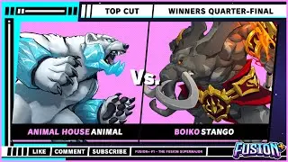 Fusion+ #1 - Top Cut - Animal (Etalus) VS Stango (Loxodont) - Rivals of Aether 2