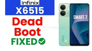 Infinix X6515  (Smart 7) Dead Boot Repair By Pandora Box || X6515 hang on logo || X6515 stock rom