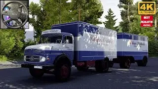 Mercedes-Benz Kurzhauber Realistic Driving Promods PNG+Reshade Moza TSW Wheel+Stalk