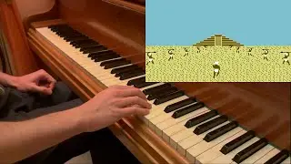 Aztec Challenge - Main Theme - Piano Cover - Commodore 64