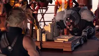 Final Fantasy 7 Rebirth - Beating Red XIII in Queen's Blood Tournament