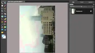 Straighten & Crop a Photo in Photoshop Elements 9