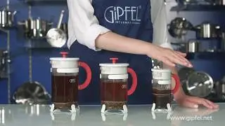Стеклянный заварочный чайник MILEBI