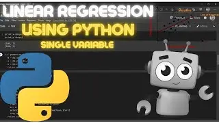 Linear Regression Python code without  sklearn library | Single Variable#pythonmachinelearning  #ml