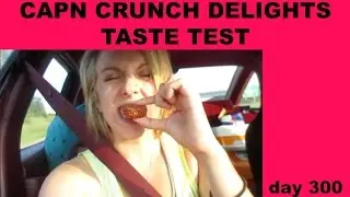 CAP'N CRUNCH DELIGHTS TASTE TEST! day 300 (9/2/2015)