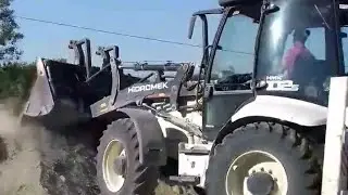 Hidromek 102s bekoloderi kulanan yeni yağcı nasıl kulanıyor