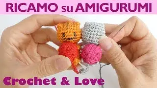Tutorial - Come ricamare il musetto degli amigurumi