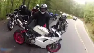 Мото падение глазами мотоциклиста | Больно смотреть | Moto crash 2017