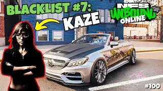 BLACKLIST ARAÇLARI 7: KAZE' S CUSTOM MERCEDES C63 AMG CABRIOLET | Need For Speed Unbound Online