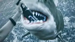 女孩不顾危险救父亲，被巨鲨包围！【吞天巨鲨Megalodon Returns】|驚悚 災難 |【電影派對】
