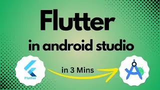Easiest Way To Create Flutter App in Android Studio (3 Mins)