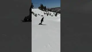 wait till end #mountains #snowboarding #snowman #fall
