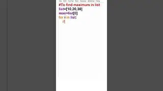 How to find maximum number in list in Python?