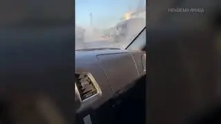 Destroyed Russian Equipment in Kherson Airport In Ukraine