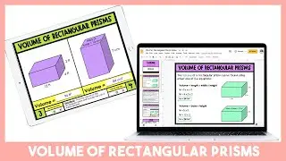 Find the Volume of a Rectangular Prism - Tutorial Video
