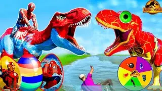 All Superhero and Villain Indominus Rexes Are Released Into The City