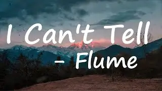 Flume – I Can't Tell Lyrics