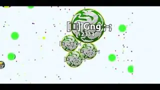 AGAR.IO | QWERTIEST (if that's a word lol) DOUBLE SPLIT EVER!!!