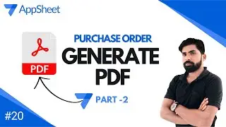 AppSheet: How to Create Purchase Orders in Minutes | Generate PDF Using AppSheet [Hindi]