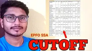 💥💥EPFO SSA Expected CUTOFF 2023