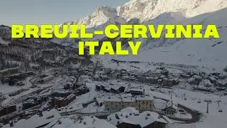 Breuil-Cervinia ski resort , Italy 2022