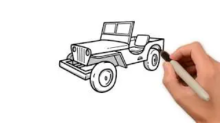 HOW TO DRAW A JEEP