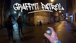 Graffiti patrol. Bombing with INSO