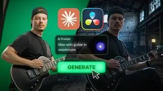 I Built an AI Background Generator With Claude + DaVinci Resolve