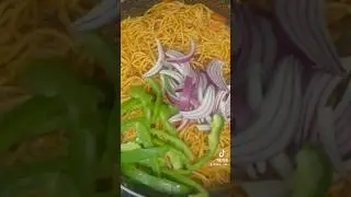 Haitian spaghetti #food #haitianfood #seafood #recipe #haitianrecipes