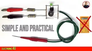 How to make a practical tester for car electricity? (with buzzer)