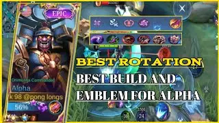 @DAY 7 EPIC TO MYTHICAL GLORY ALPHA GAME PLAY MOBILE LEGENDS BANG BANG