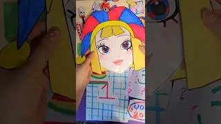 [Paper craft] pomni blindbag💄#makeupasmr #craft #diy
