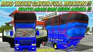 SHARE MOD TRUCK CANTER GAYOR RENDI ANDIKA FULL MUATAN_FREE DOWNLOAD_FULL OLENG_BUSSID GAMEPLAYS