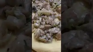 Пицца из салата