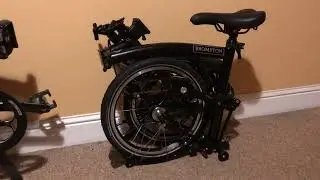 Comparing folded Dahon with Brompton