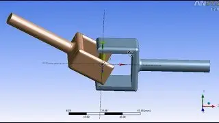 Ansys rigid dynamics tutorial : Universal Joint analysis  Part 1