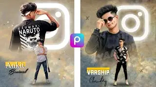 Dual pose photo editing//picsart dual exposure photo editing
