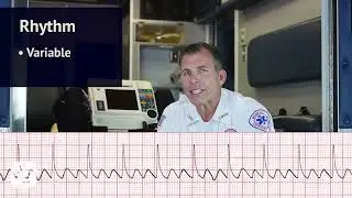 Atrial Flutter EKG/ECG (ACLS Rhythm Strips) | Training Video