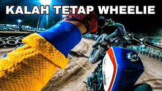 KALAH TETAP WHEELIE BALAP FLATTRACK KUSTOMFEST DAY 2