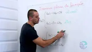 Isomeria plana de função