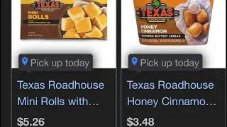 Walmart now has Texas roadhouse rolls, and the butter! 🧈🍞￼