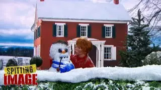 Boris the Boozey Snowman | Spitting Image