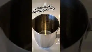 Adorever Milk Frothing Pitcher #shorts