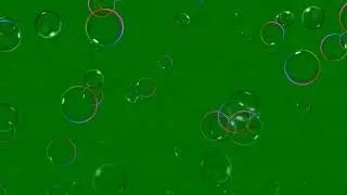 Bubbles Green Screen | Soap Bubbles