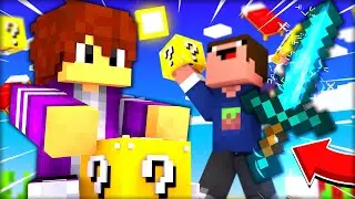 BED WARS WITH LUCKY BLOCKS TOGETHER WITH GOSHA!11!