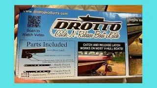 Drotto Boat Catch and Release Boat Latch #Drotto #Tracker Classic XL