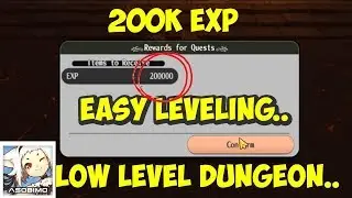 EASY 200k EXP - Alchemia Story New Fire Cave Dungeon Leveling Guide and TIps